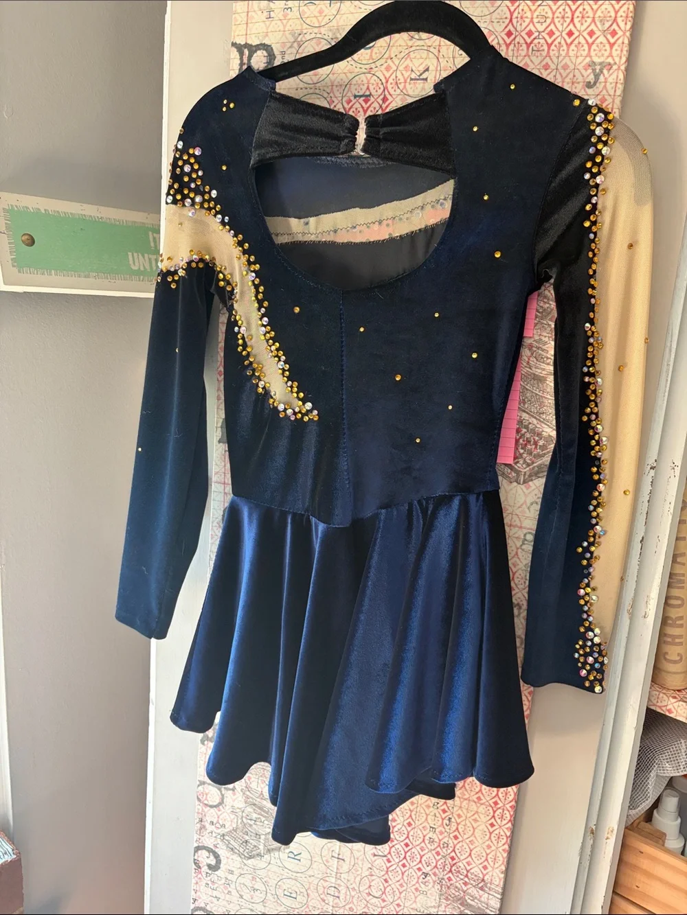 Girls' Figure Skating Dress, bespoke design